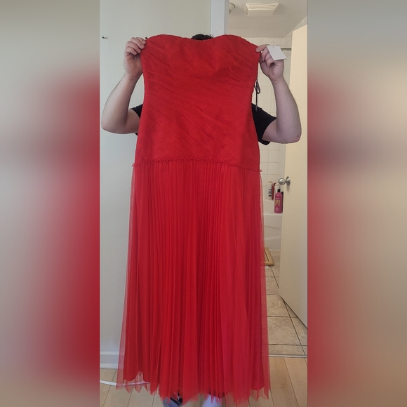 white by Vera Wang Red cocktail dress - Picture 3 of 8